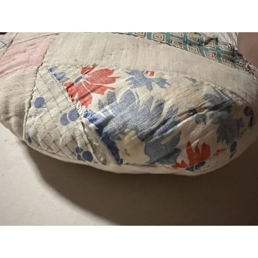 Quilt Pillow Hand Made  10in‎